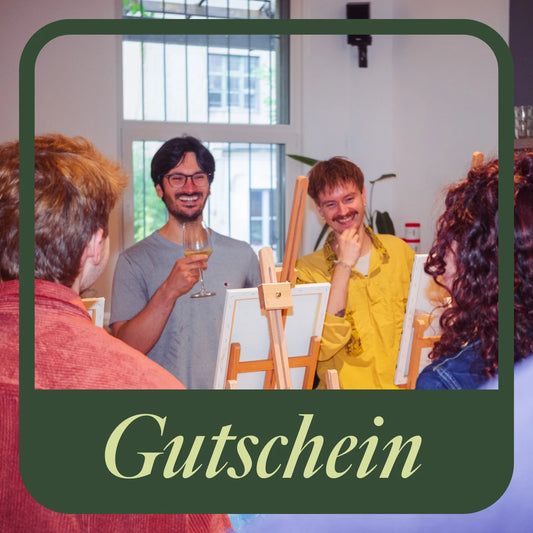 Gutschein  – Malen mit Weinbegleitung – Drink & Paint